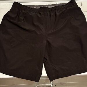 Men's Black Speedo Swim Shorts Size Large